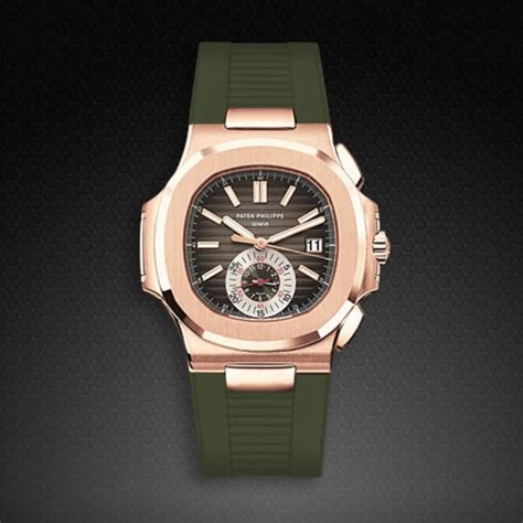 patek philippe nautilus bracelet caoutchouc|Patek Philippe .